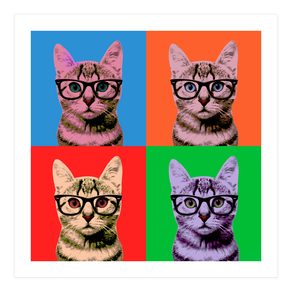 Warhol Cat (Print Only)