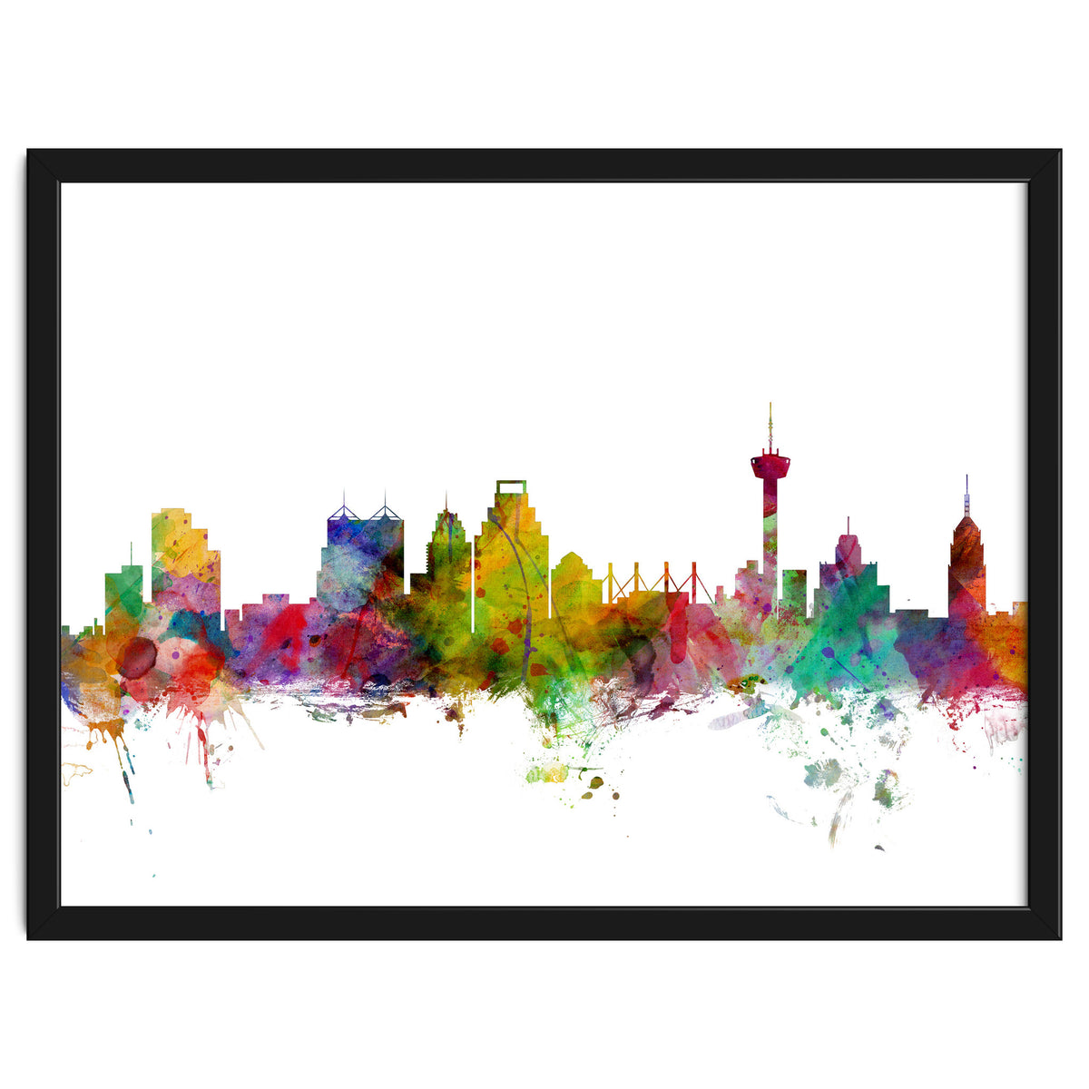 San Antonio Texas Skyline