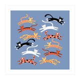 Cats Leaping (Print Only) thumbnail