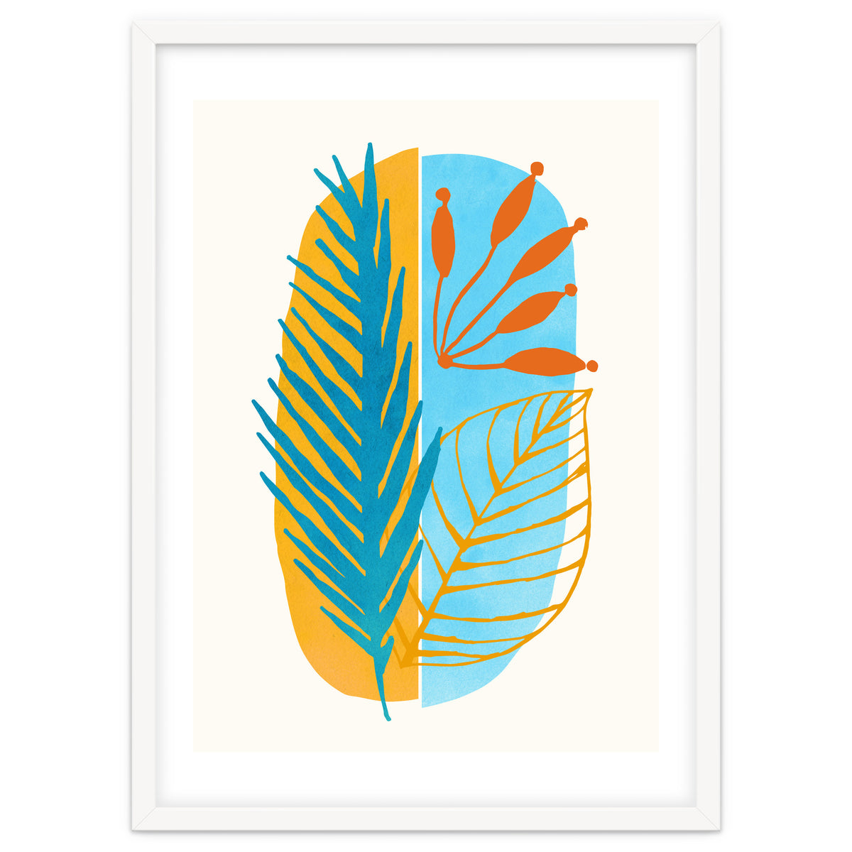 Beach Flora Abstract