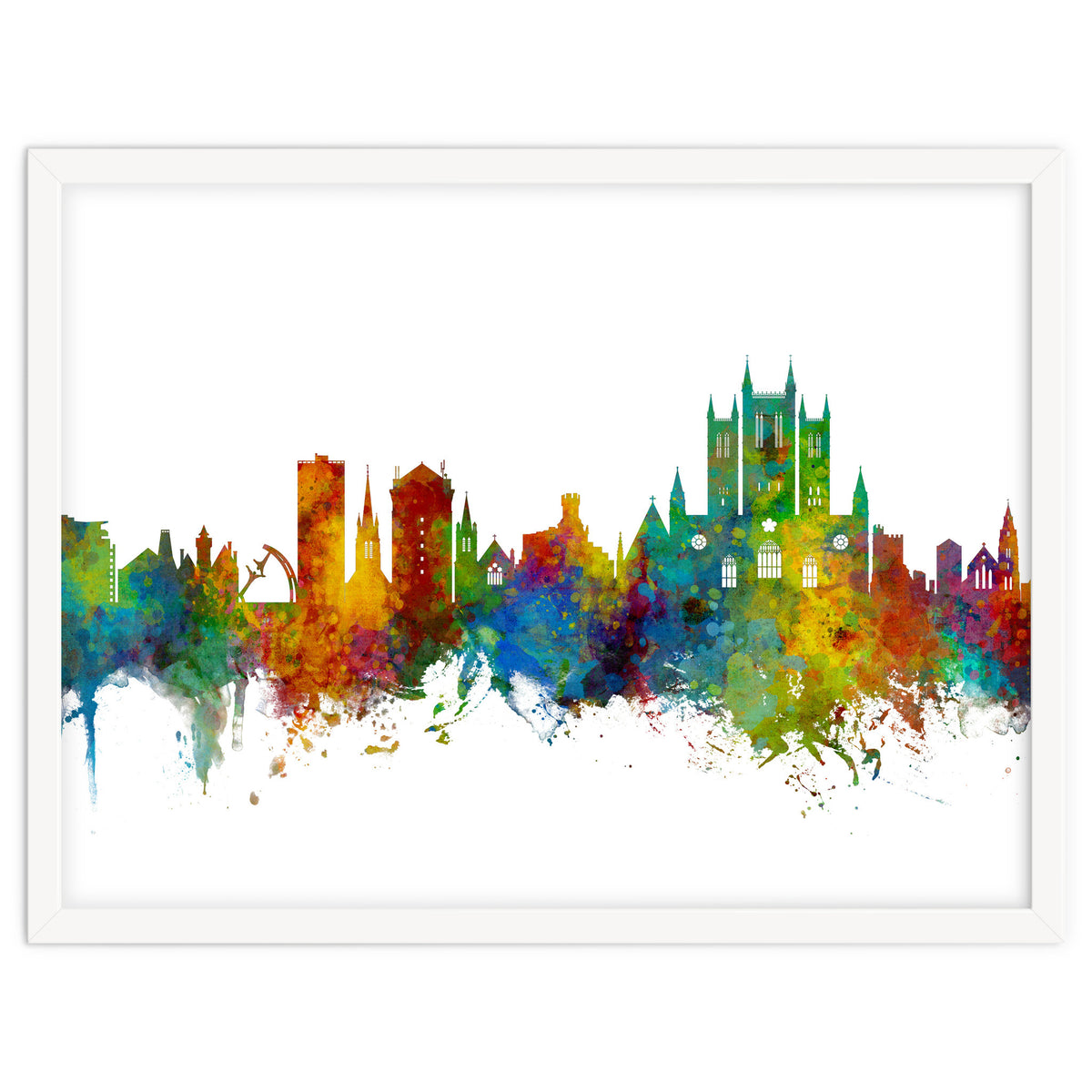 Lincoln England Skyline