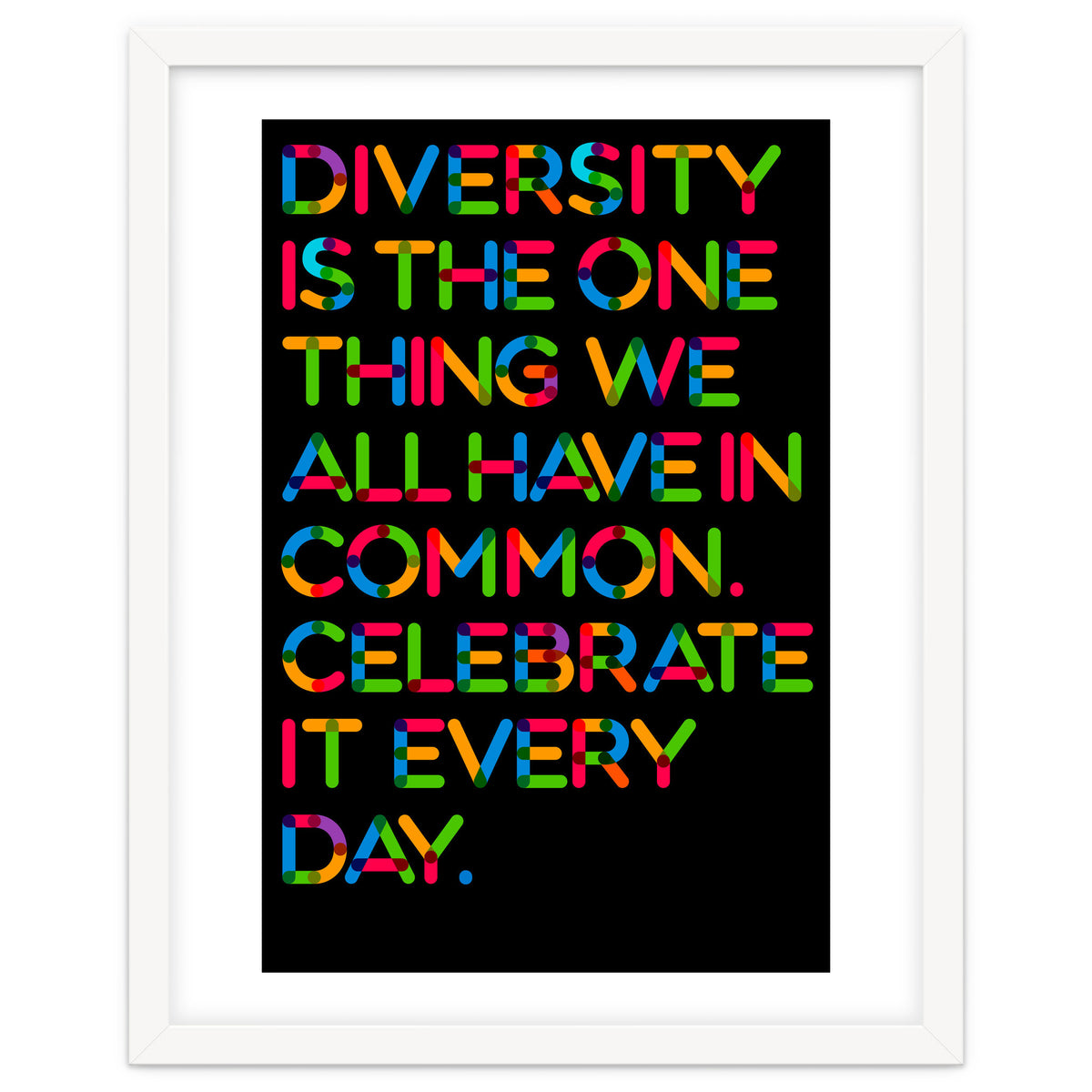 DIVERSITY (black Version)