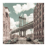 NEW YORK CITY Manhattan Bridge | urban vintage style (Print Only) thumbnail