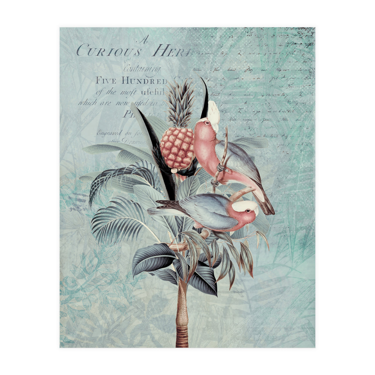 Parakeet Paradise 2 (Print Only)