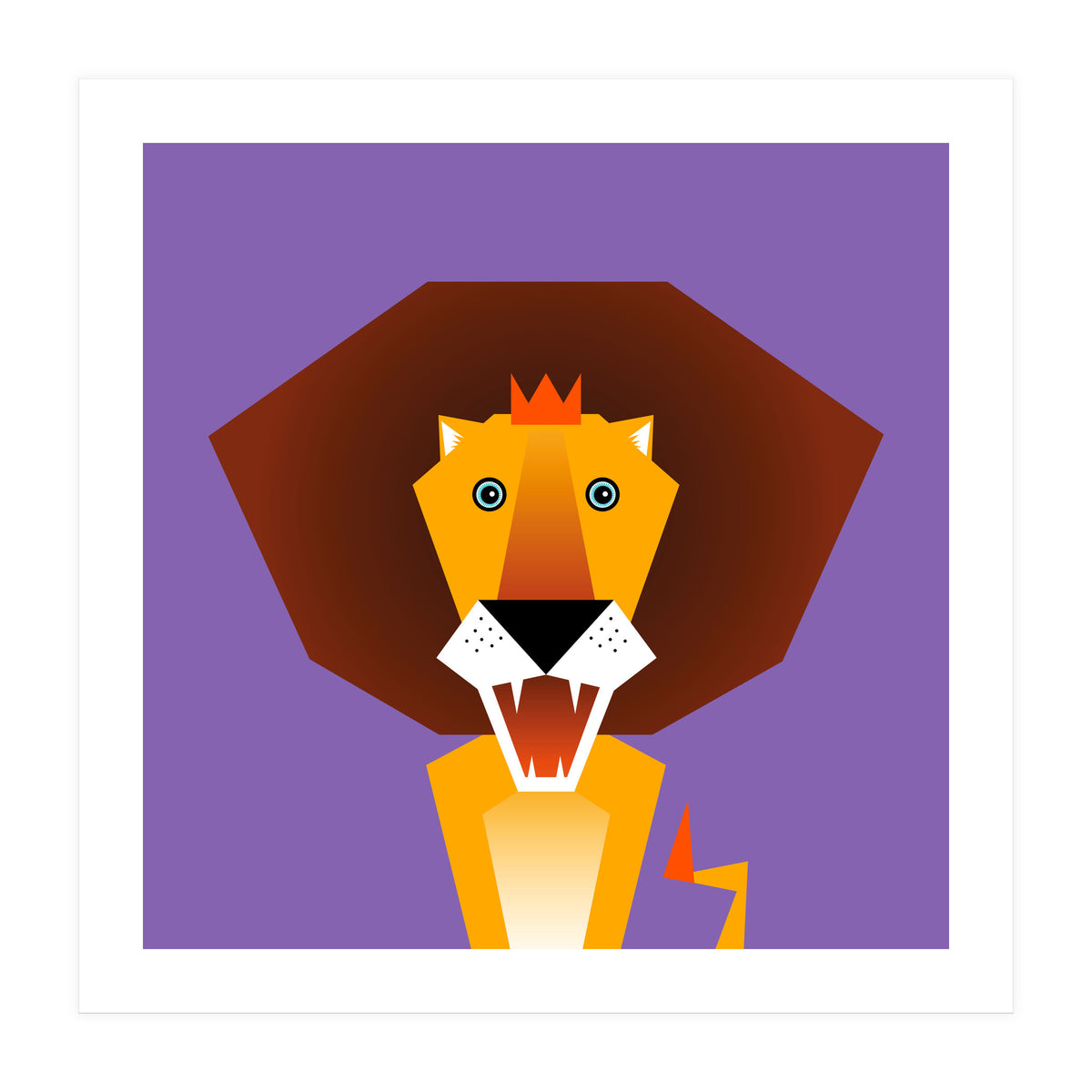 Kids Room Lion (Print Only)