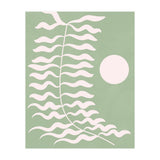 Sage Green Abstract Floral (Print Only) thumbnail