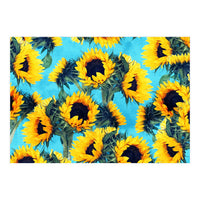 Sunflowers & Sky (Print Only)