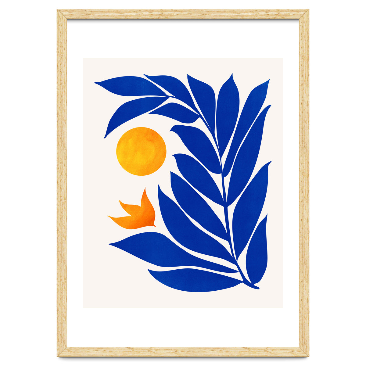 Indigo Garden Sunset