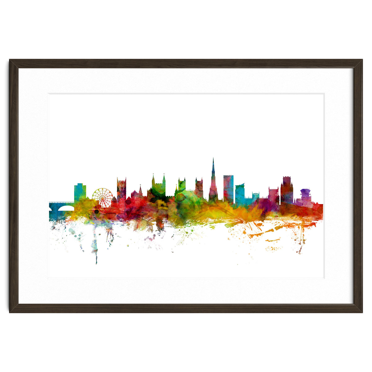 Bristol England Skyline