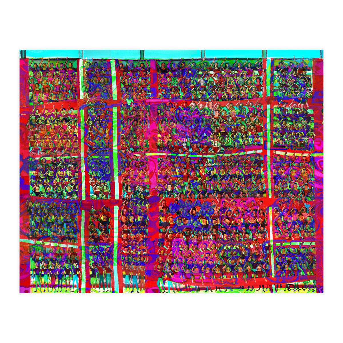 Gran Hinchada Roja 17 (Print Only)