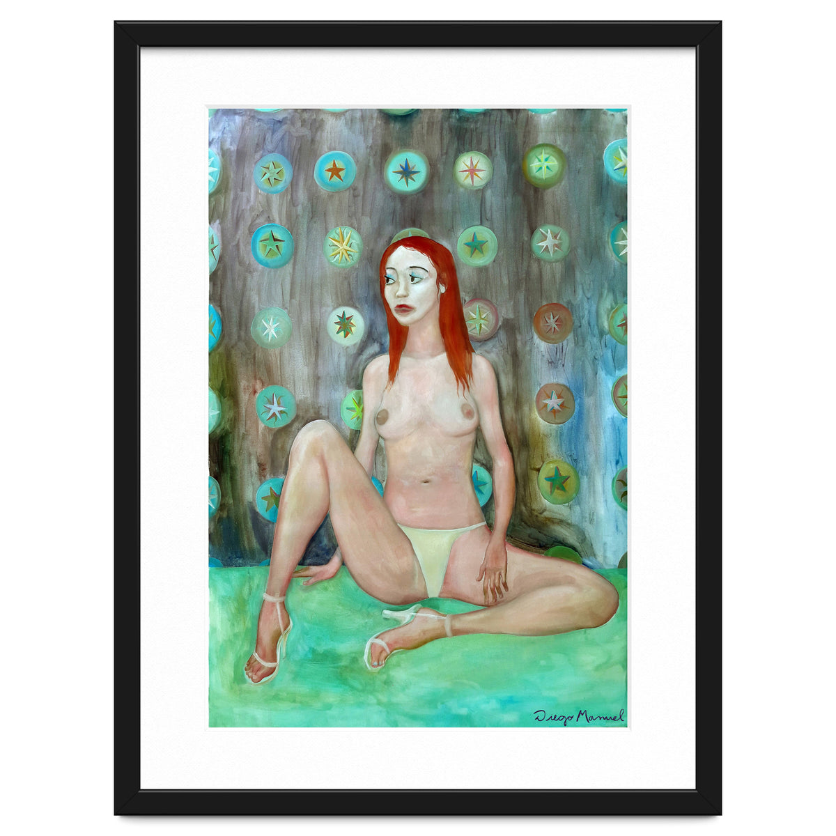 Retrato Con Estrellas