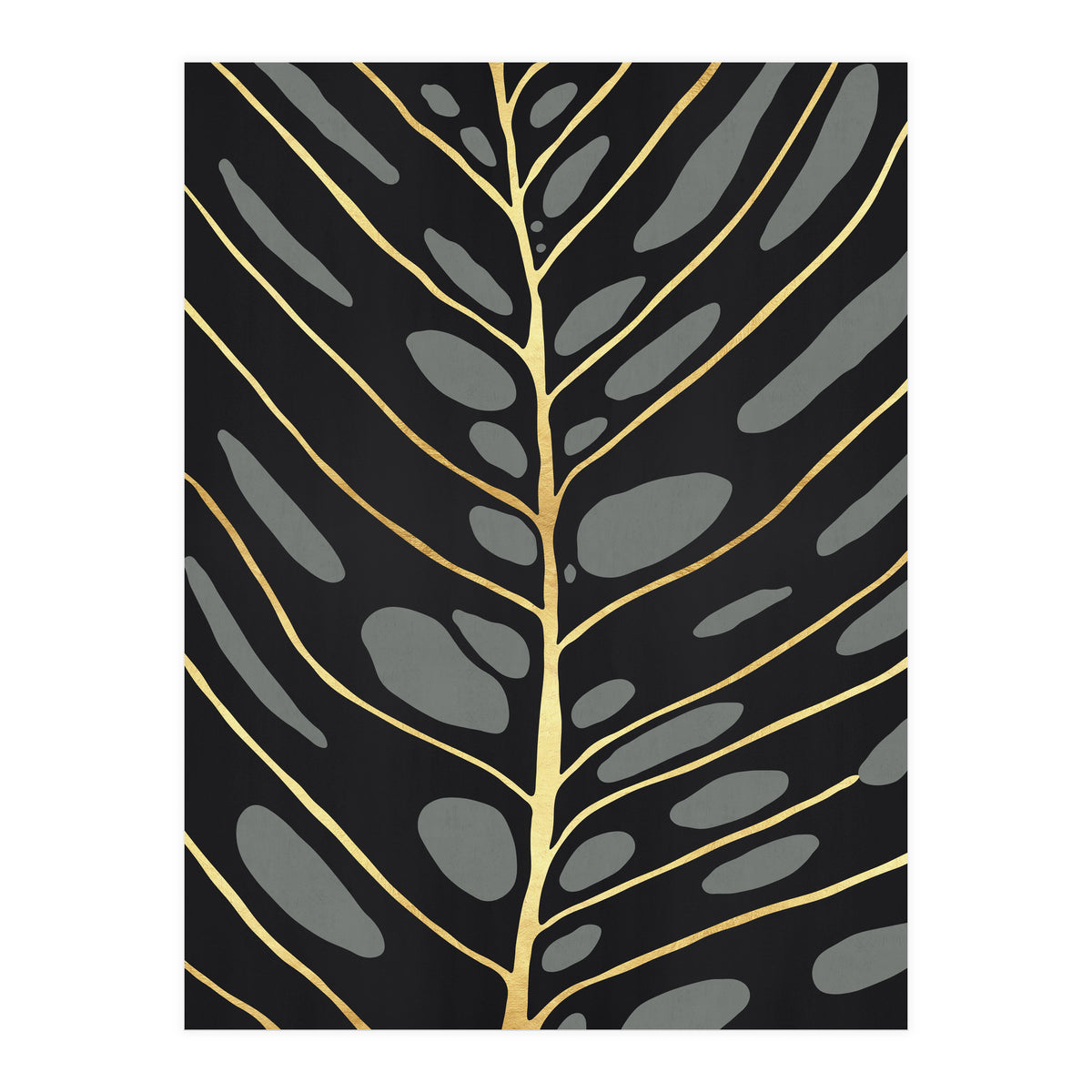 Golden Leaf 05 (Print Only)