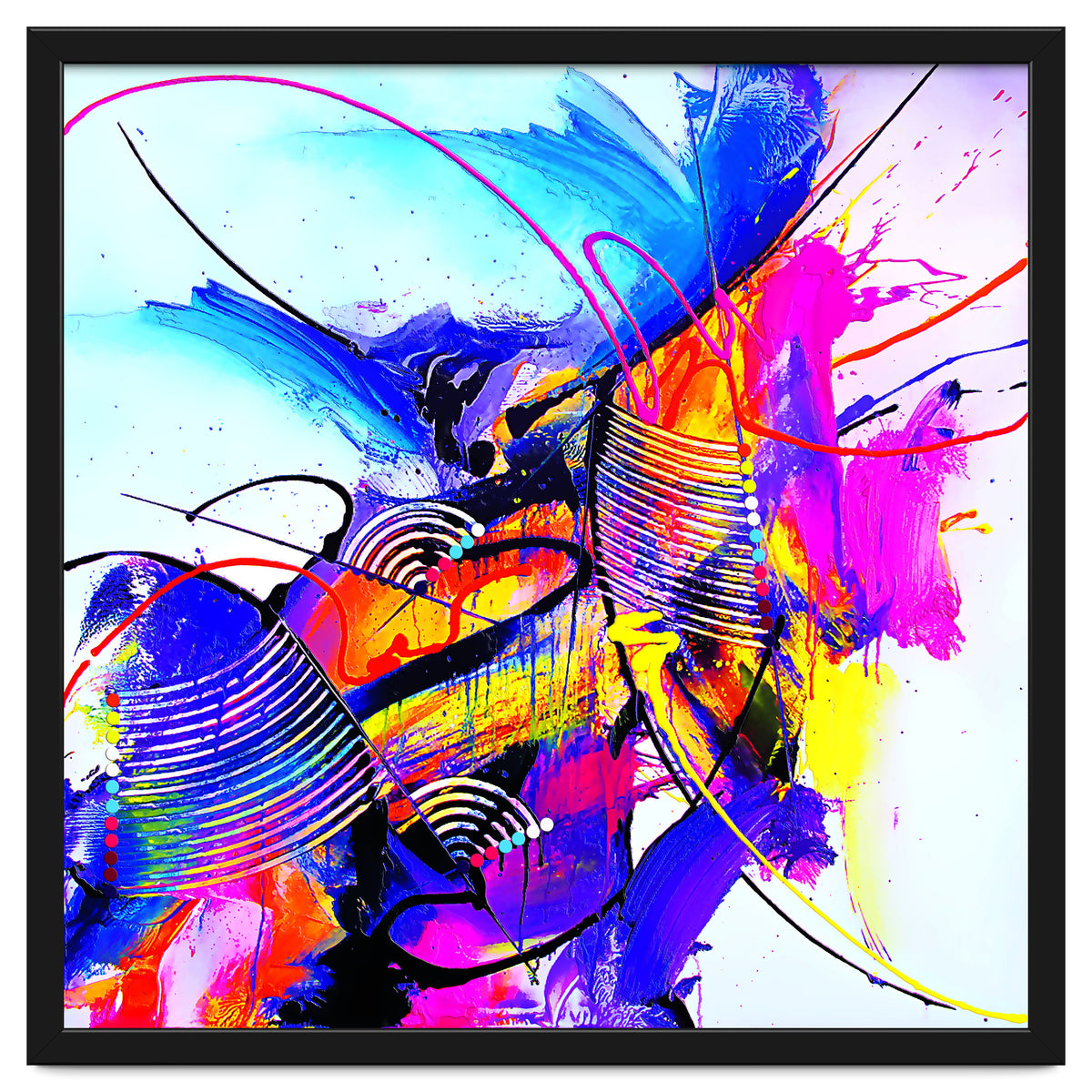 Abstract Art Britto - Qb293