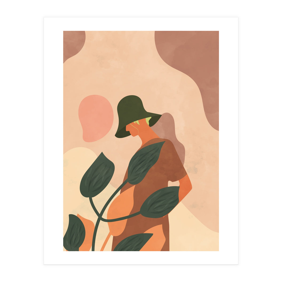 Female Bohemian Artwork (Print Only)