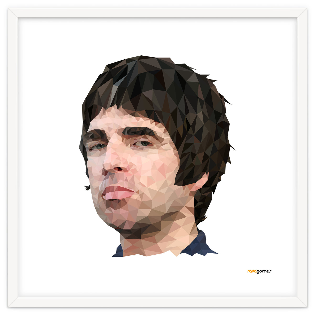 Noel Gallagher Low Poly