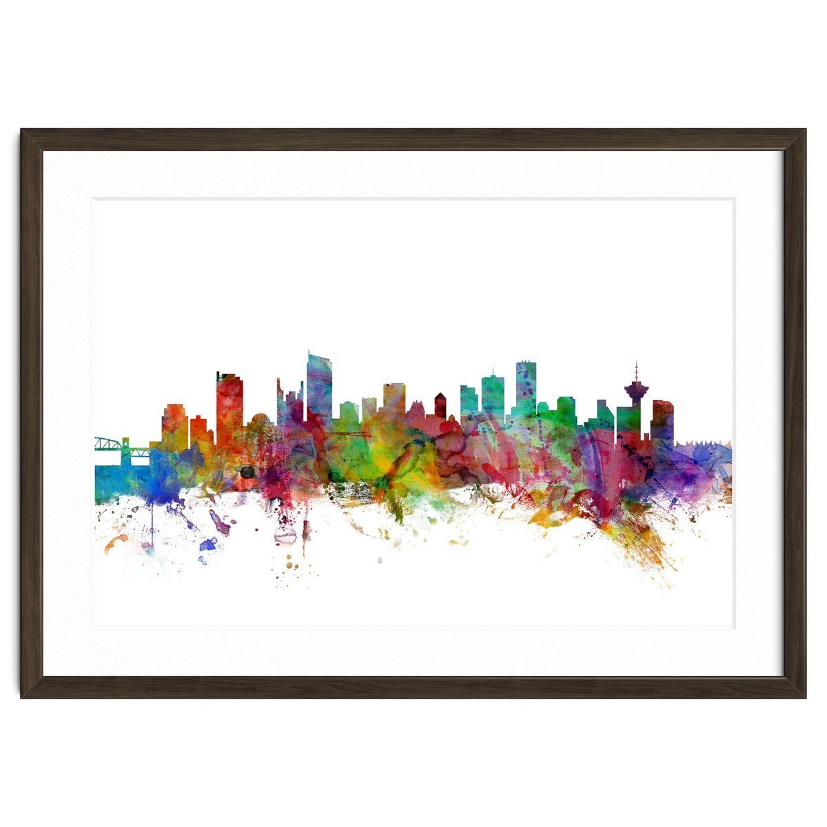 Vancouver Canada Skyline