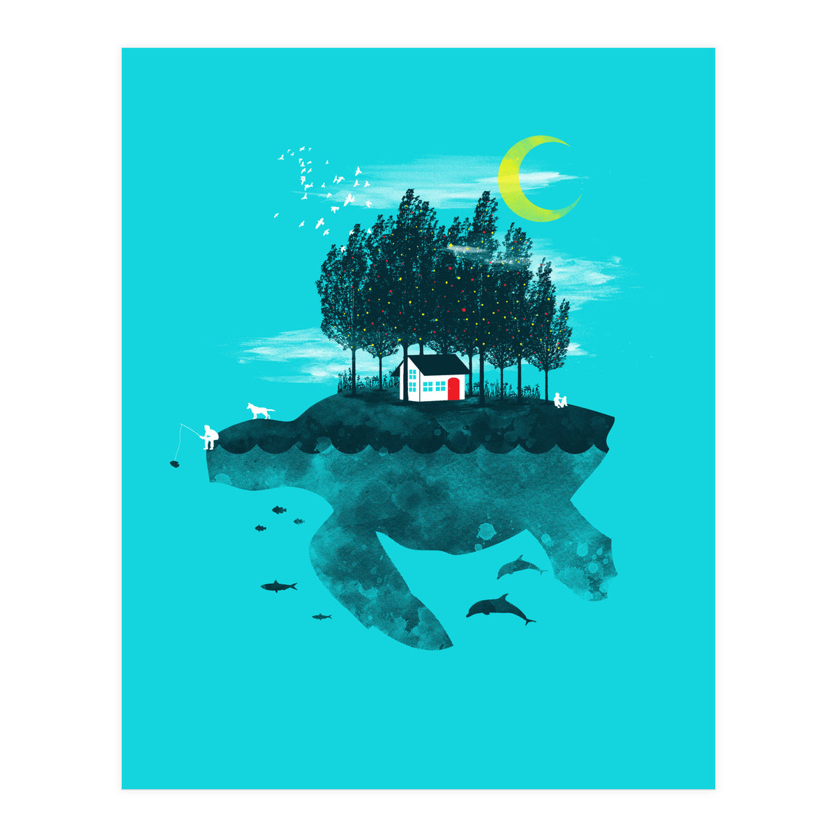 Moving Island (Print Only)