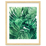 Tropical State of Mind | Watercolor Palm Banana Leaves Painting | Botanical Jungle Bohemian Plants thumbnail