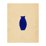 Ultramarine minimalist vase (Print Only) thumbnail