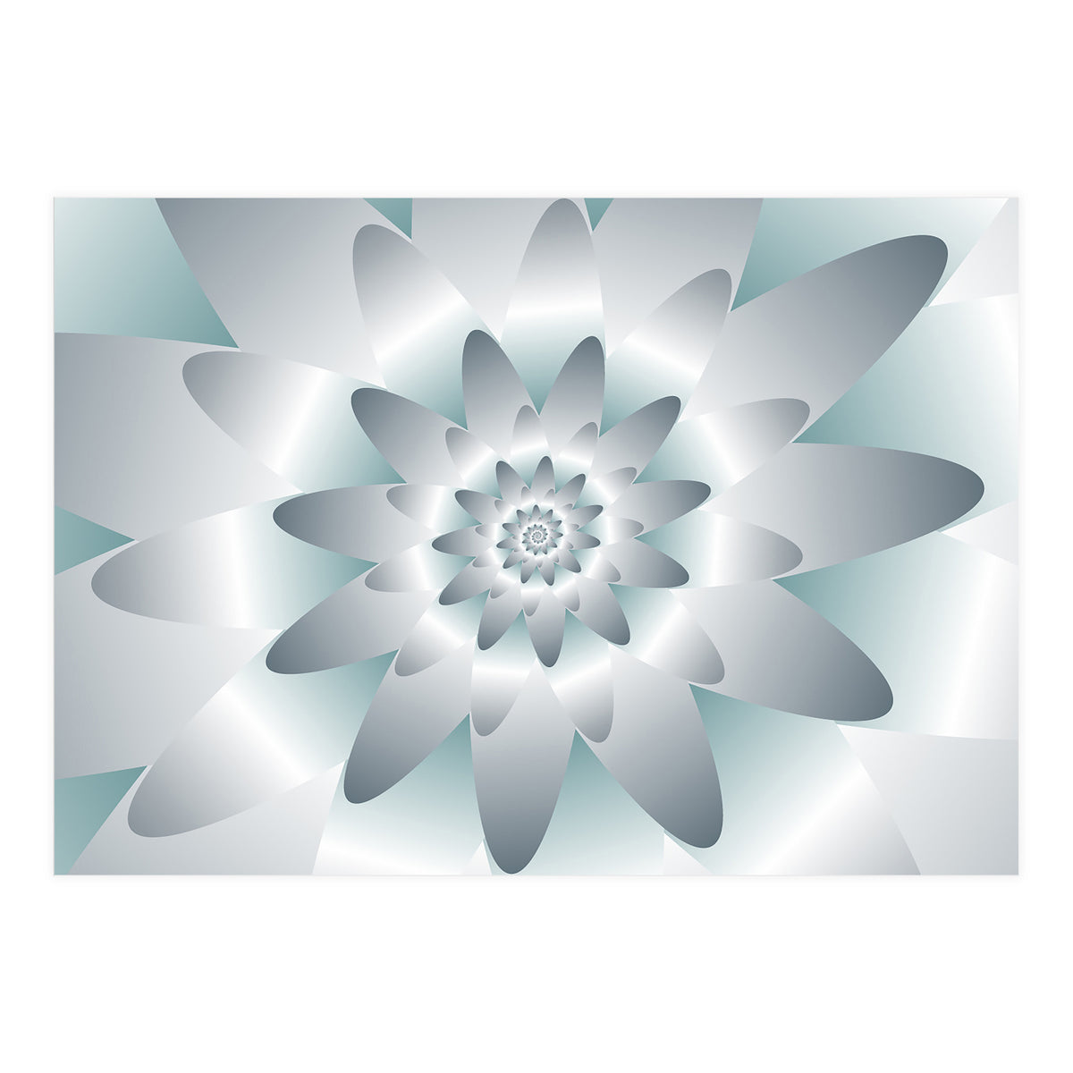 Swirl Flower Pattern  (Print Only)