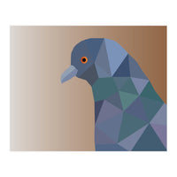 Pigeon Low Poly Art  (Print Only)