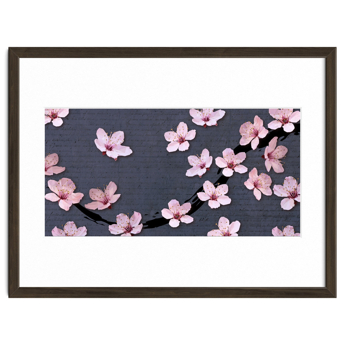 Triangulated Cherry Blossoms