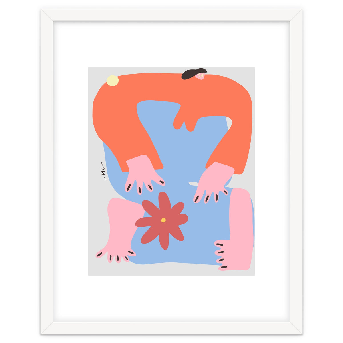 Women And The Flower