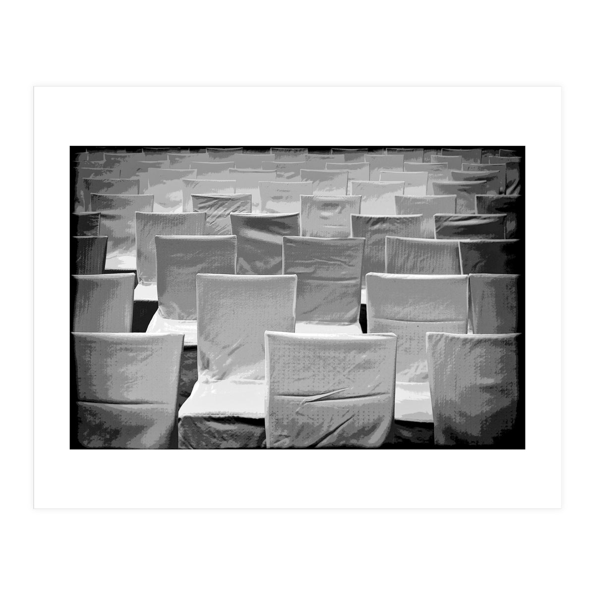 White chairs (Print Only)