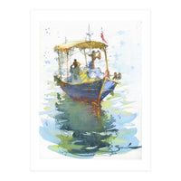 Old fishing ship (Print Only)