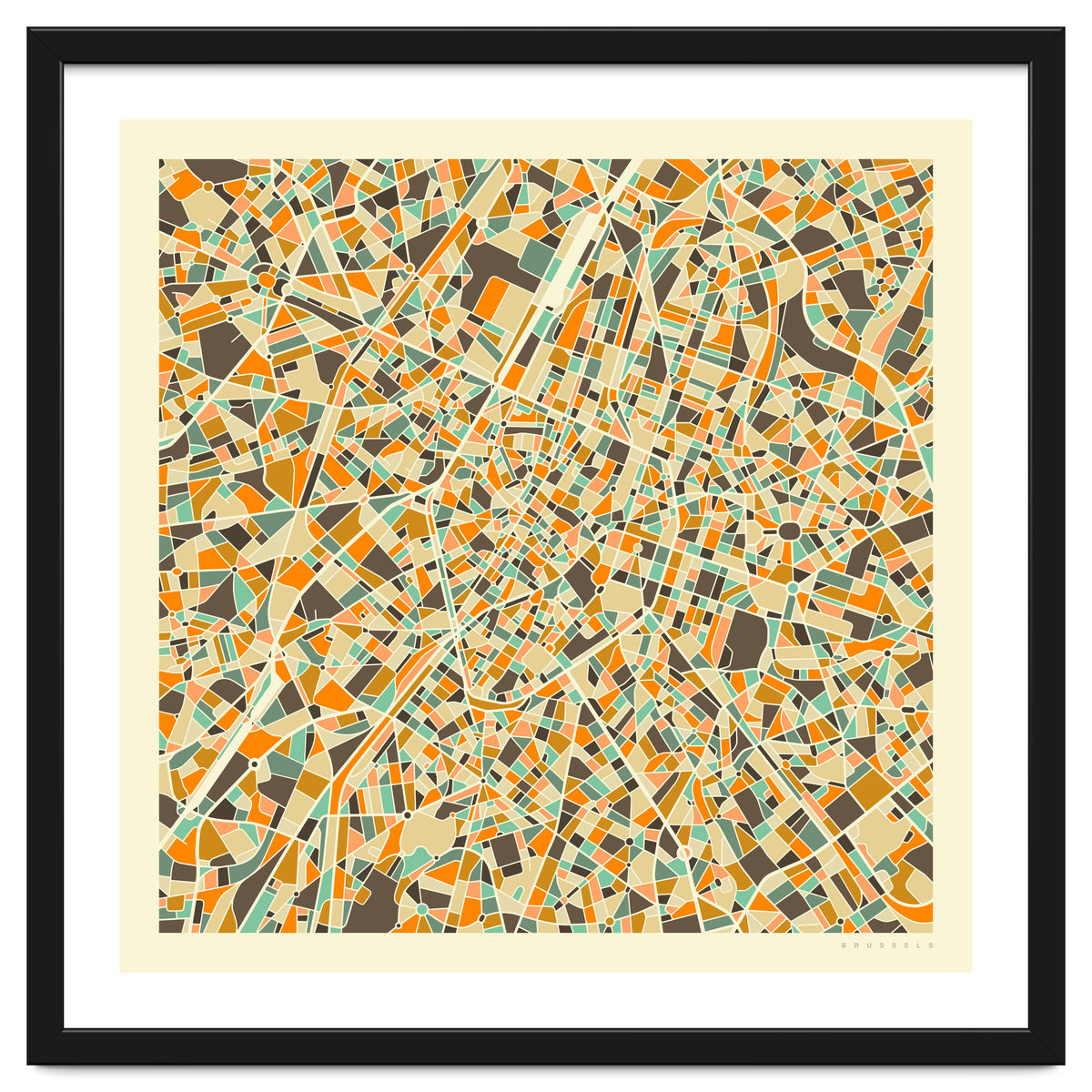 BRUSSELS MAP