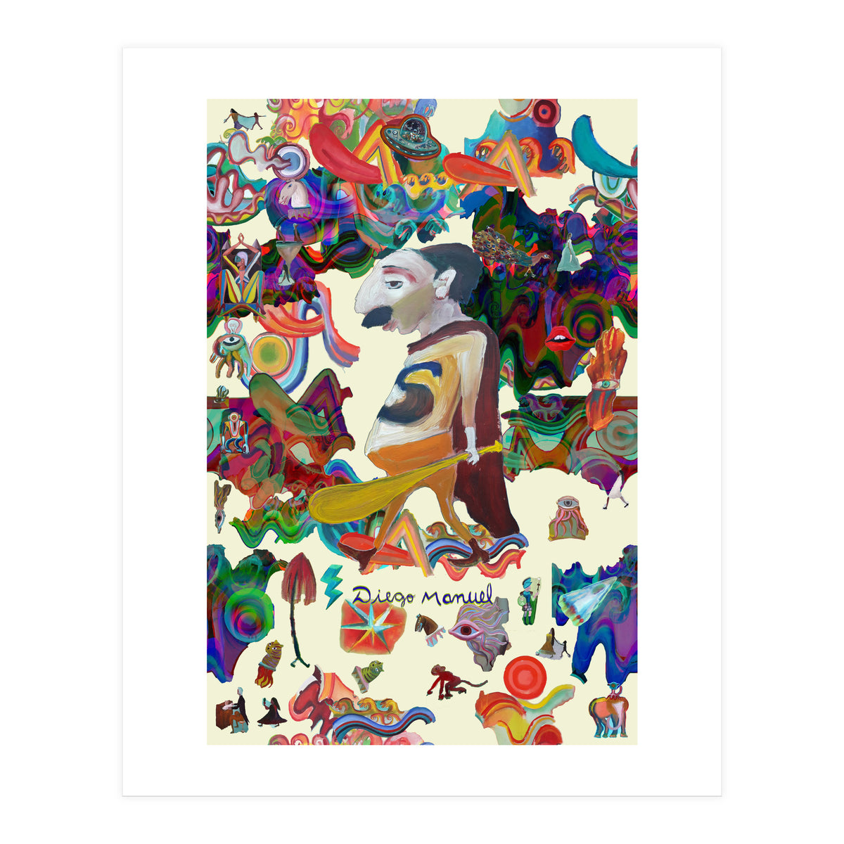 Graffitis 2021 Tapiz 61 B (Print Only)