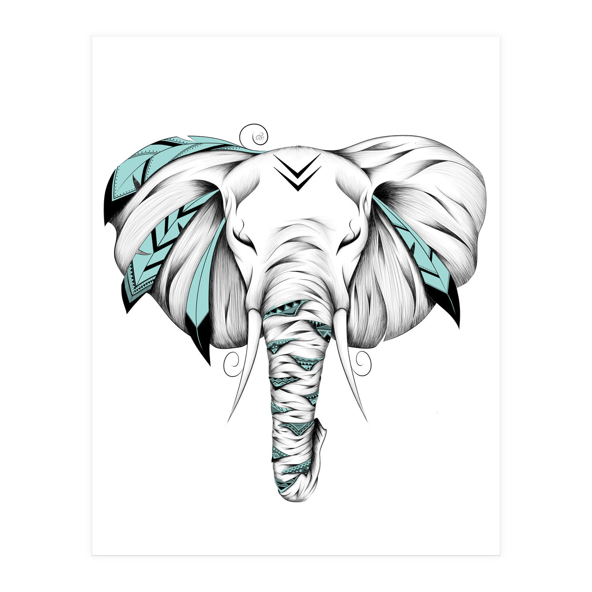 Poetic Elephant (Print Only)