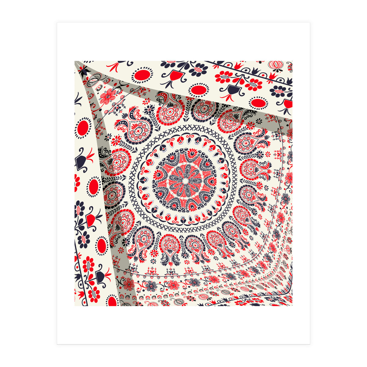 Romanian embroidery background 31 (Print Only)