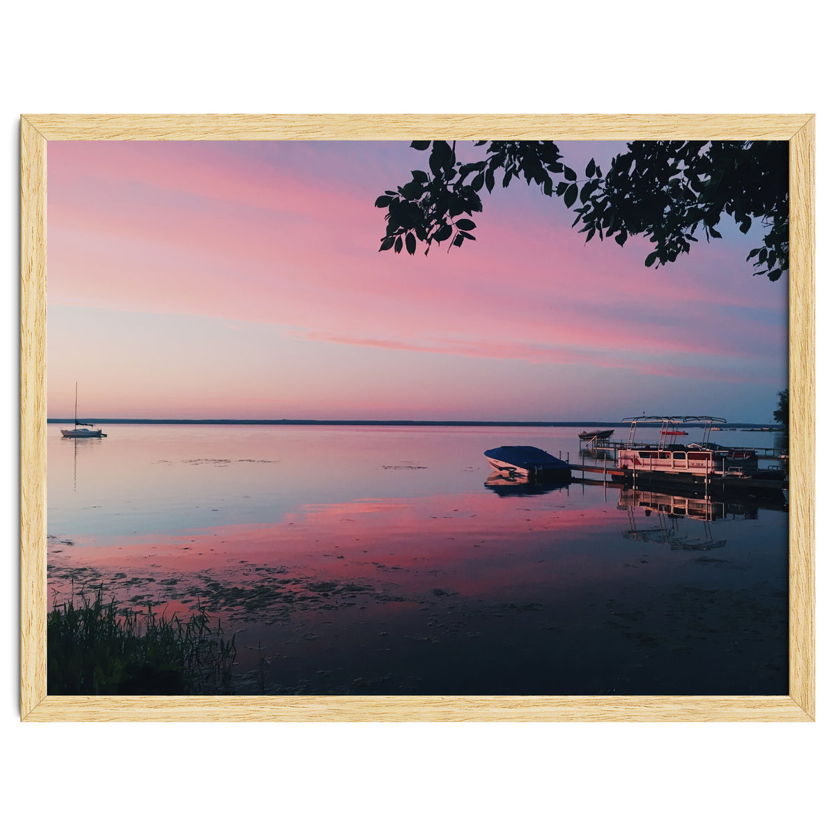 Magic hour on the lake