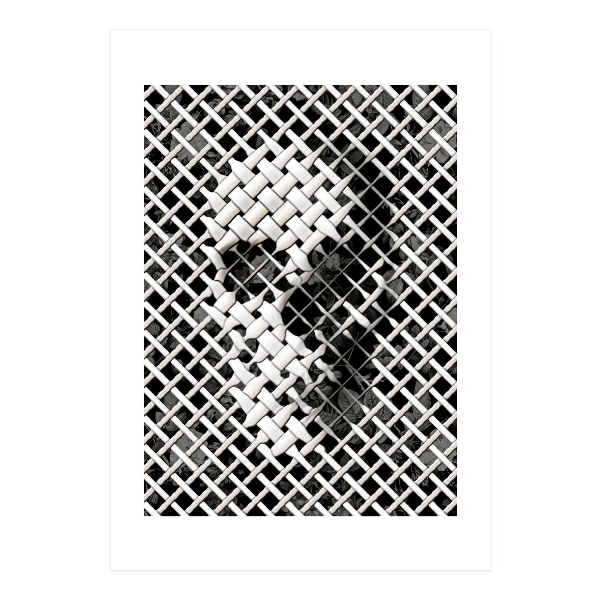 Wicker Skull (Print Only)