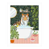 Tiger in My Bath (Print Only) thumbnail