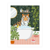 Tiger in My Bath (Print Only)