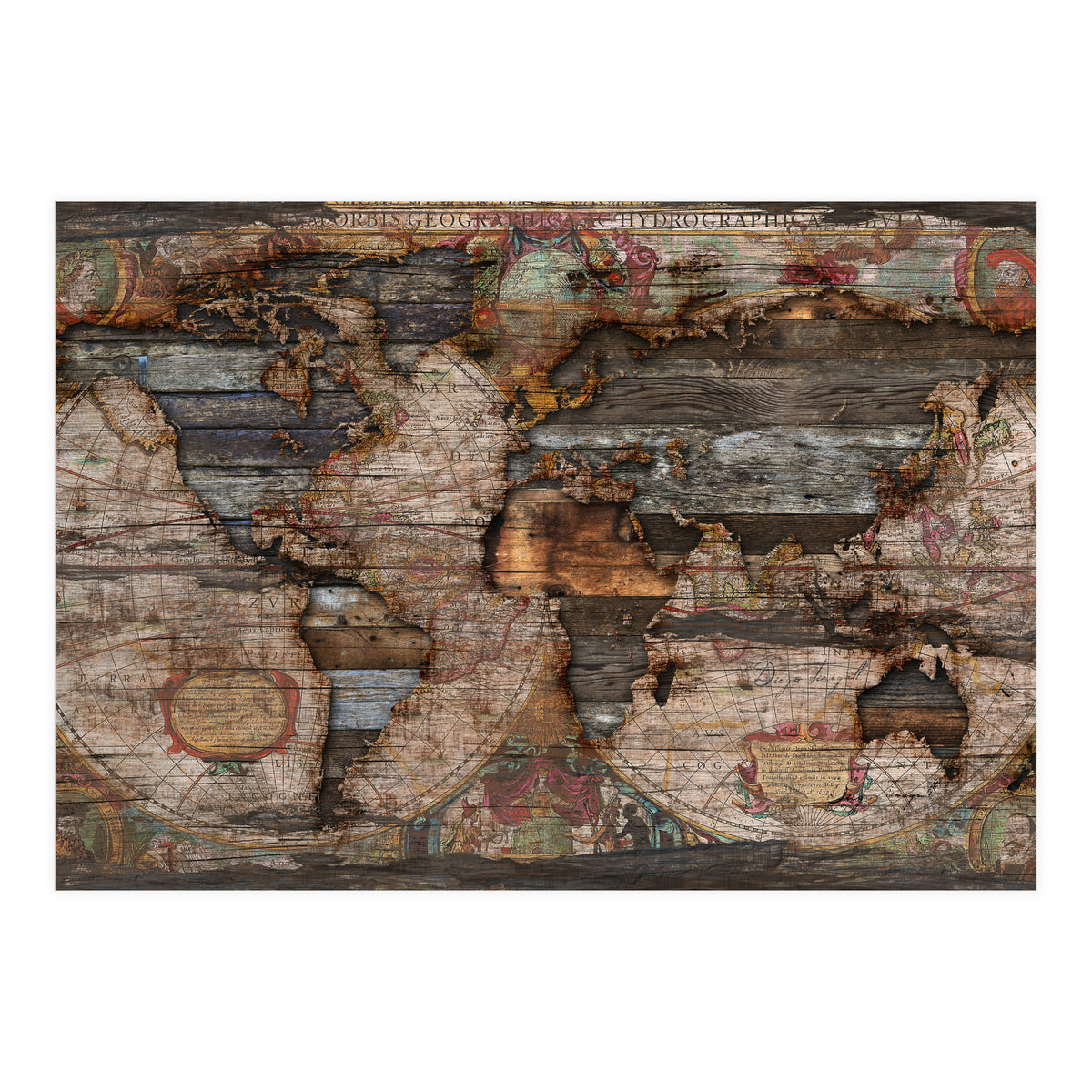 Reclaimed Map (Print Only)
