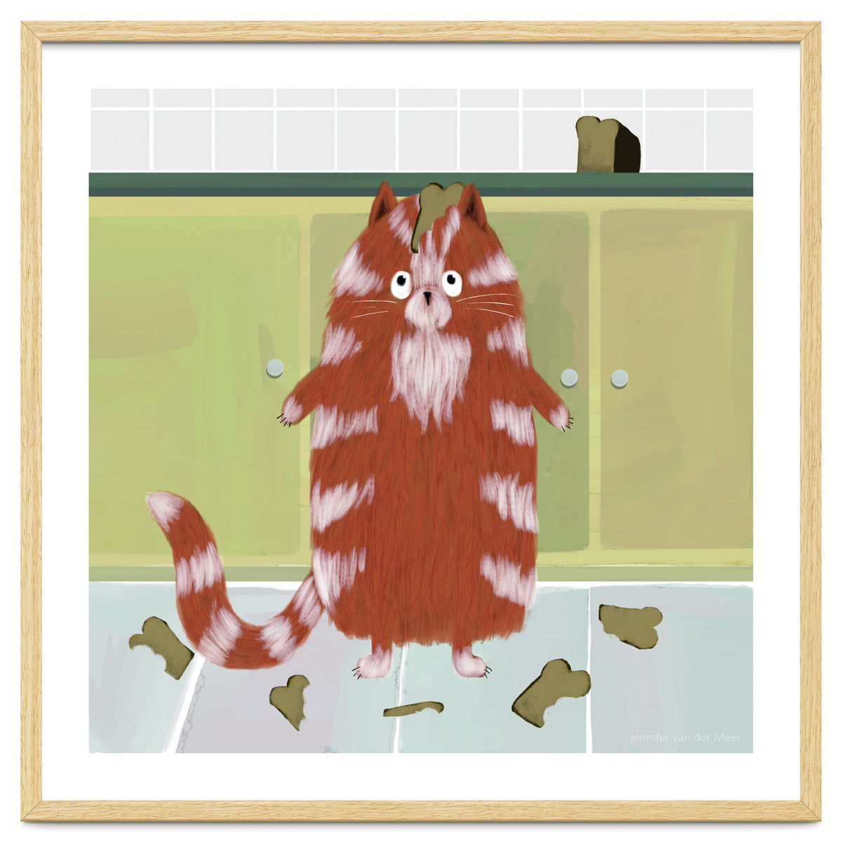 Cat 20: Me? No, I don't like bread!