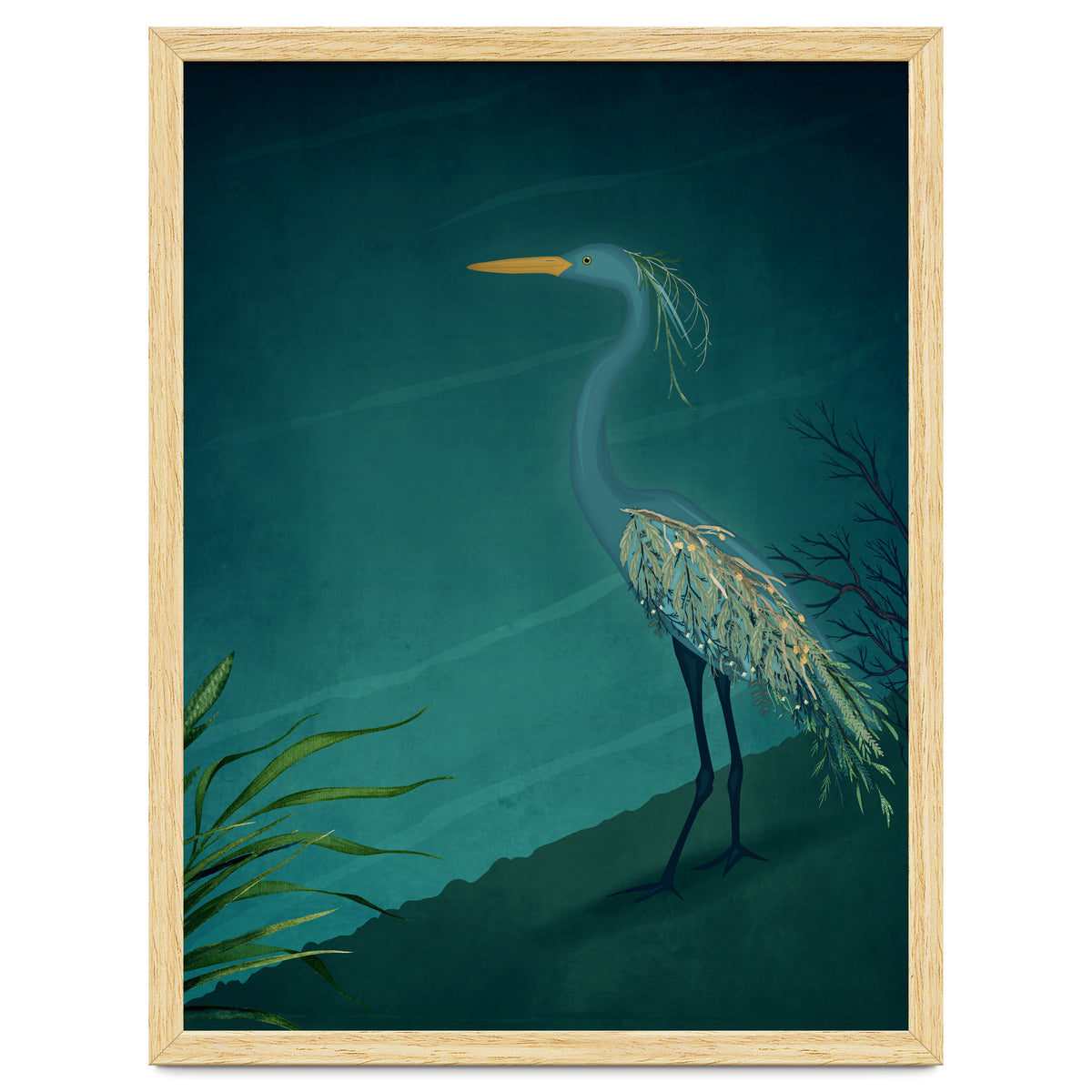 Camouflage:  The Crane