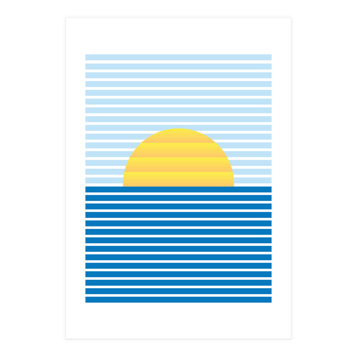 Minimalist landscape I (Print Only)