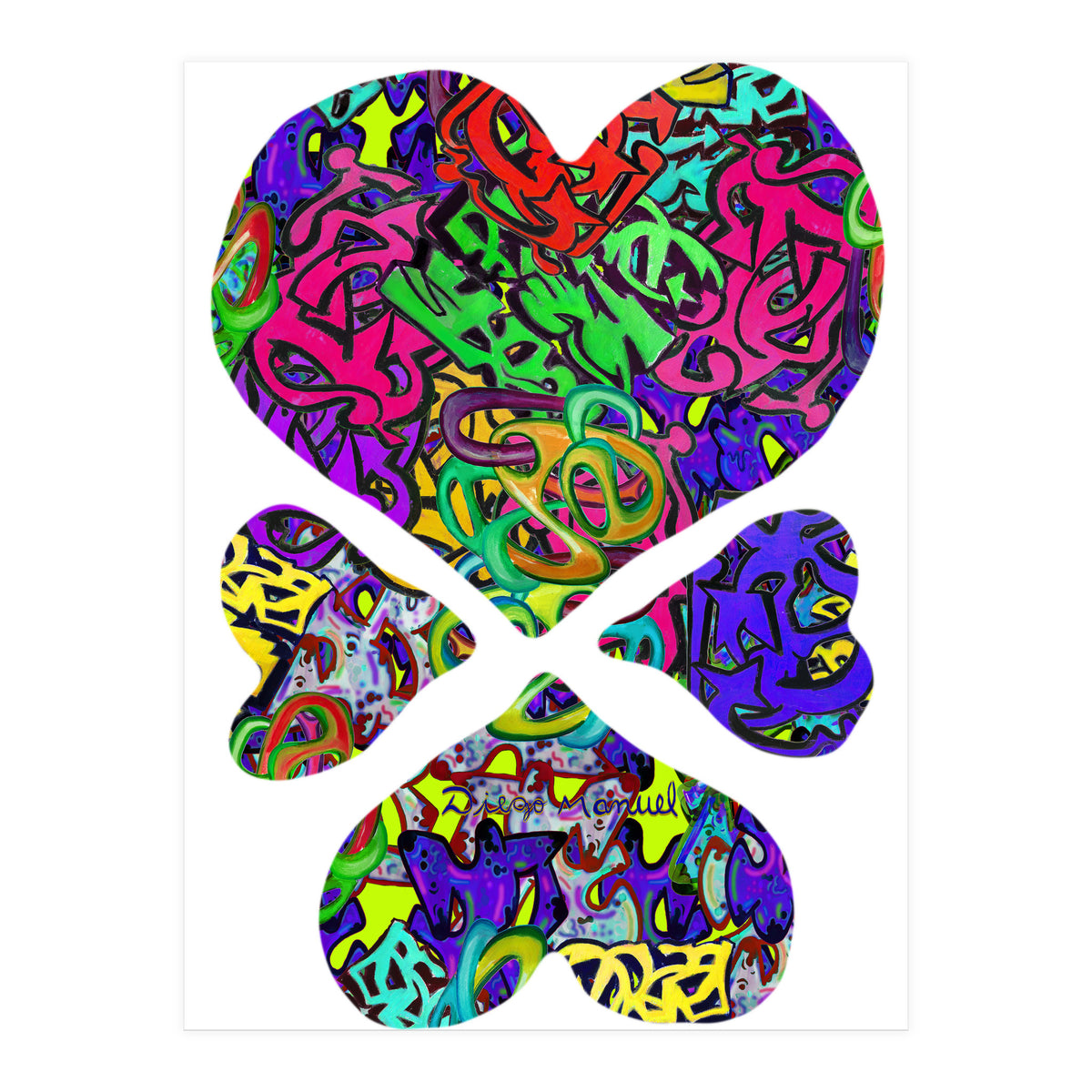 4 Corazones 11 (Print Only)