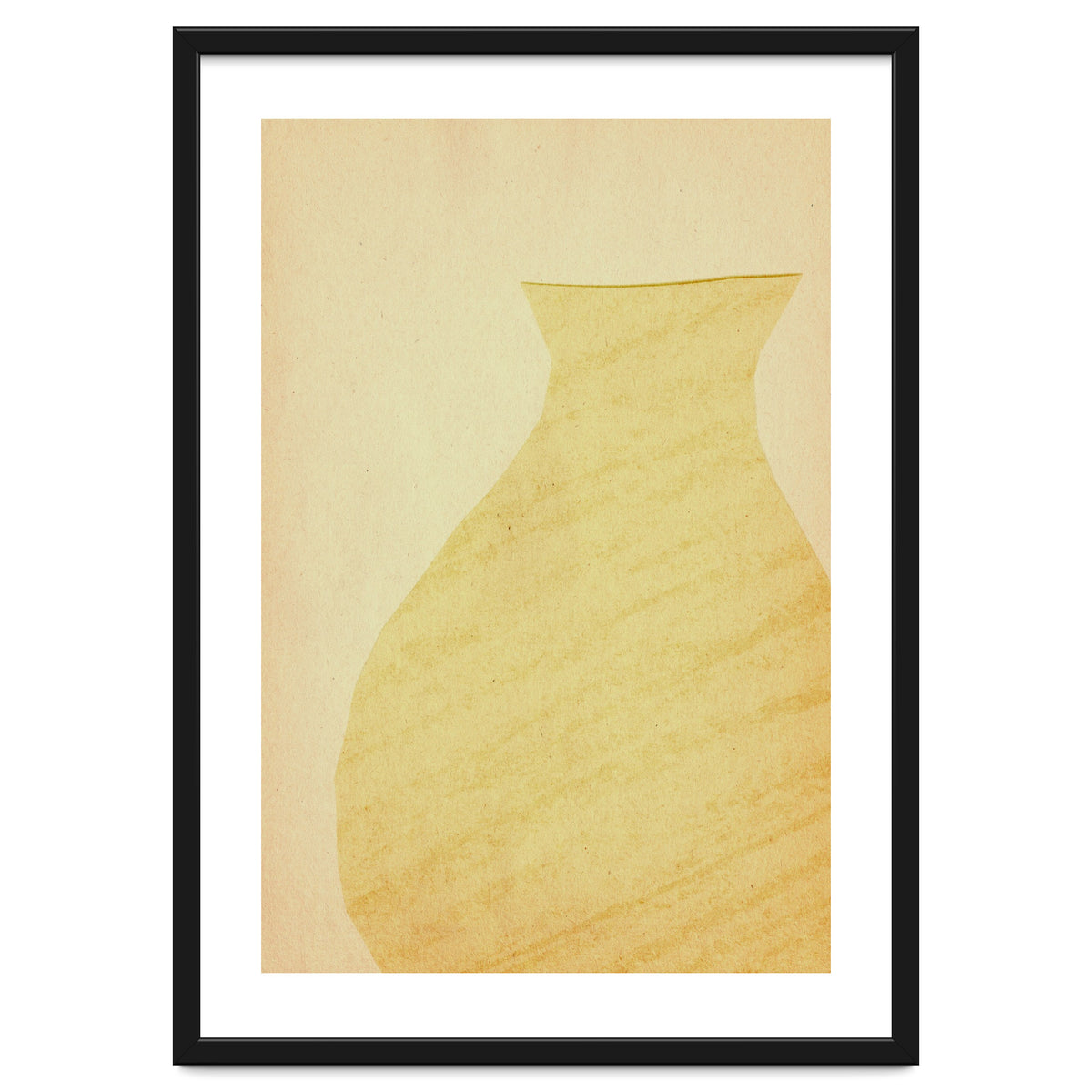 Minimalist pastel vase