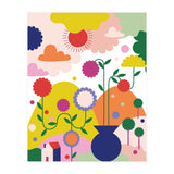 Happy Mediterranean Colorful Landscape (Print Only) thumbnail