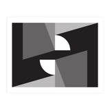 Geometric Shapes No. 11 - monochrome (Print Only) thumbnail