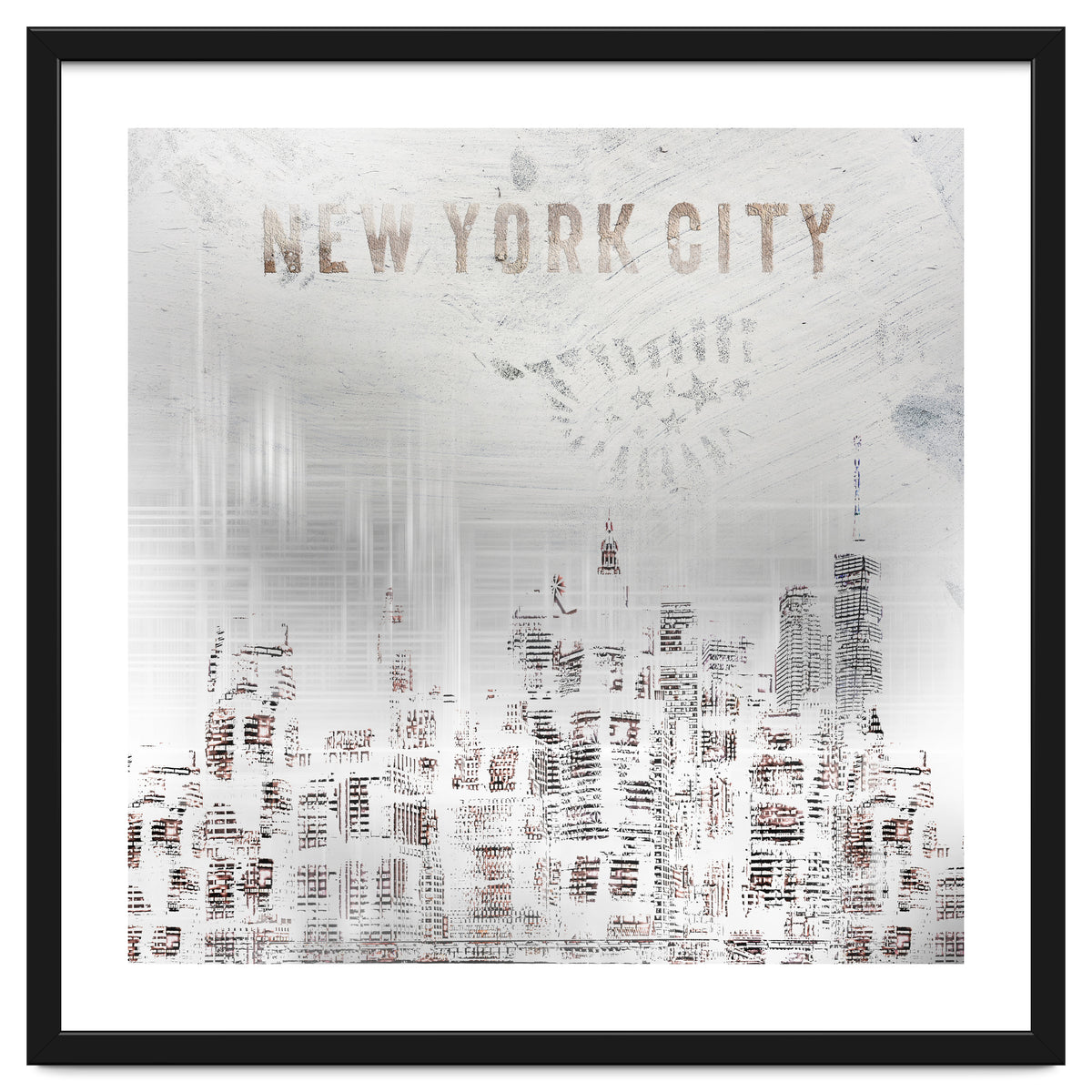 MODERN ART New York City Skylines