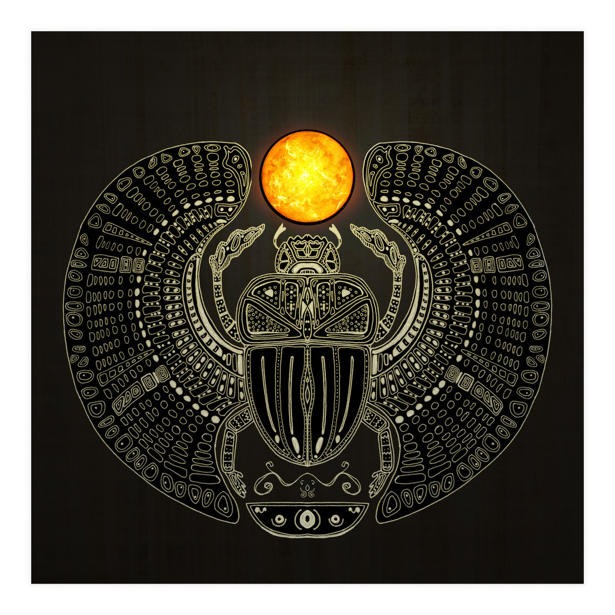 Sacred Scarab (Print Only)