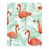 Flamingo And Mint Palm (Print Only) thumbnail