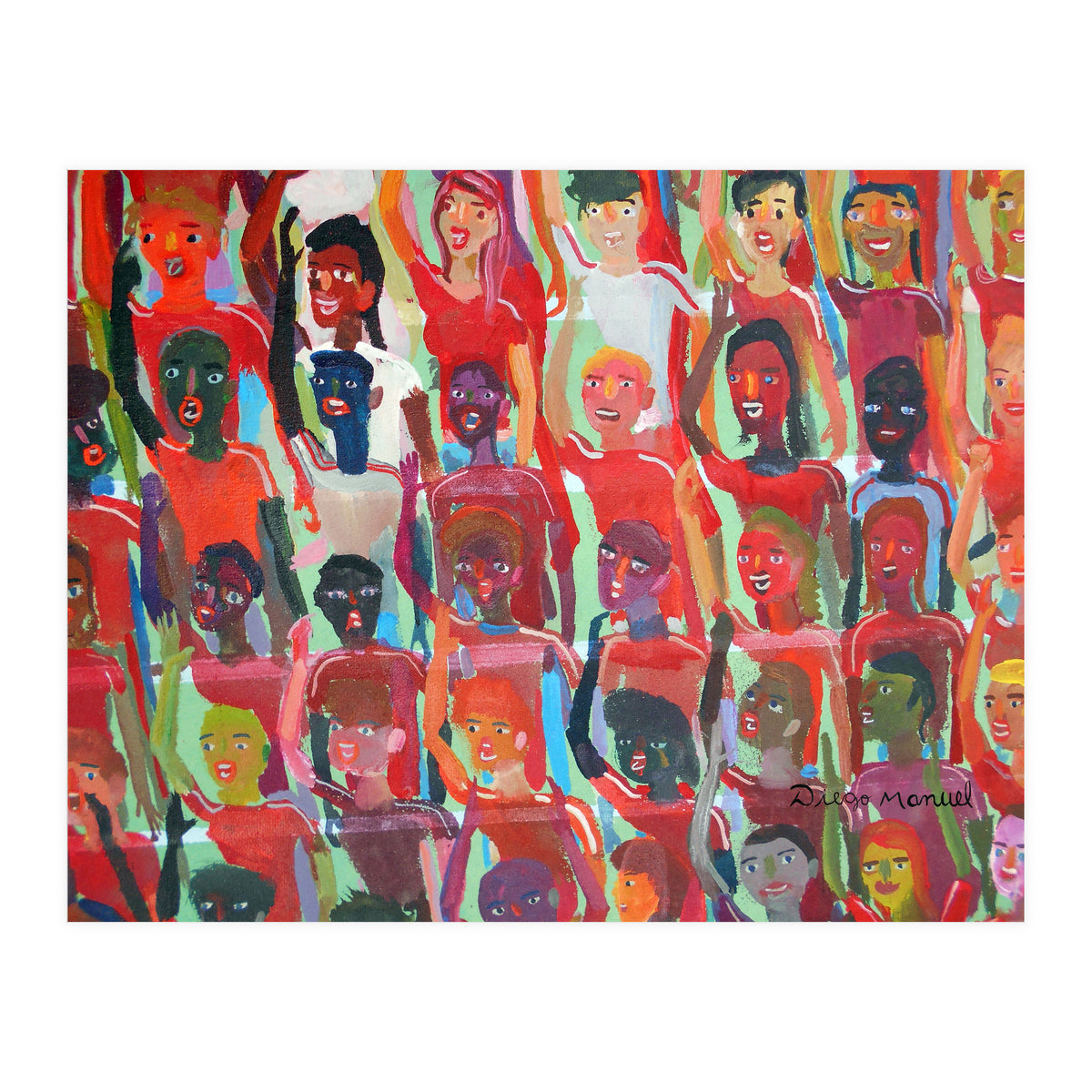 Hichada Roja Detalle 2 (Print Only)