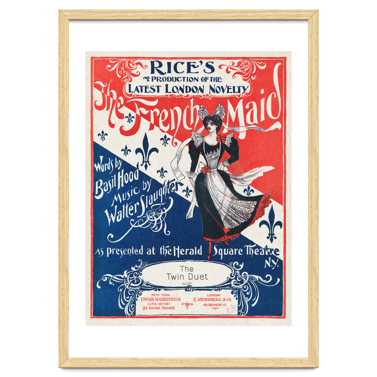 The French Maid - Production Advertisement